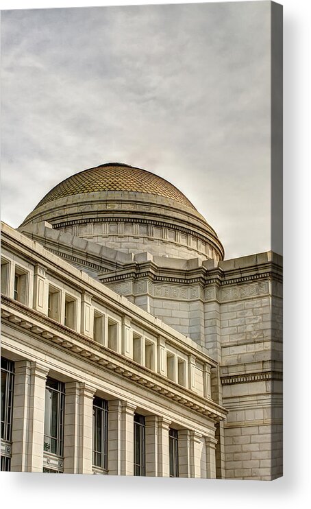 Smithsonian Acrylic Print featuring the photograph Smithsonian National History Museum by Gary Slawsky