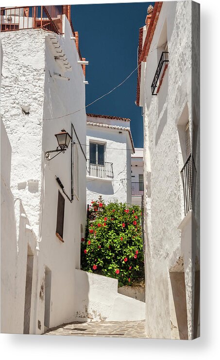 Andalucia Acrylic Print featuring the photograph Spanish Street 2 by Geoff Smith