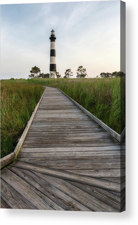 North Carolina Coast Acrylic Print featuring the photograph Standing Tall by Paul Malcolm