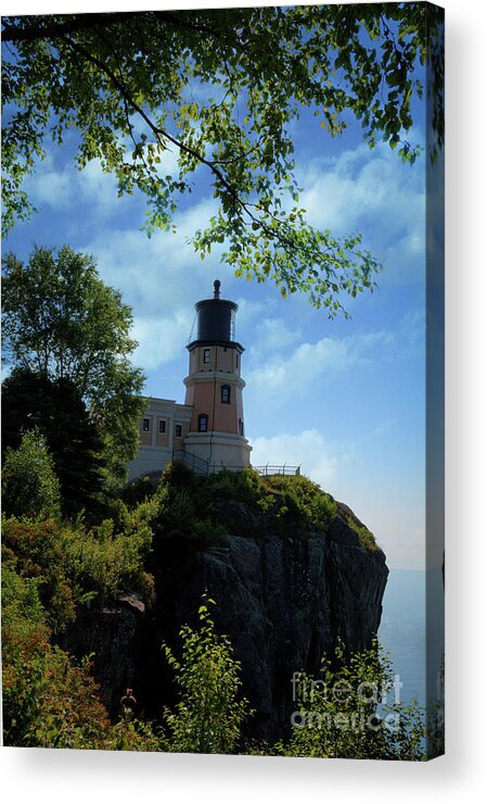 Lighthouse Acrylic Print featuring the photograph Steps Away II by Deborah Klubertanz