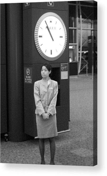 Jez C Self Acrylic Print featuring the photograph Still waiting for You by Jez C Self