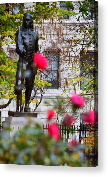 Stuyvesant Square Park Nyc Acrylic Print featuring the photograph Stuyvesant Square Park NYC by Sandy Taylor