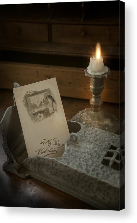 Love Acrylic Print featuring the photograph Sweet Valentine by Robin-Lee Vieira