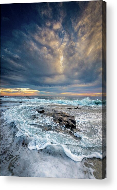 Beach Acrylic Print featuring the photograph Swirl by Peter Tellone