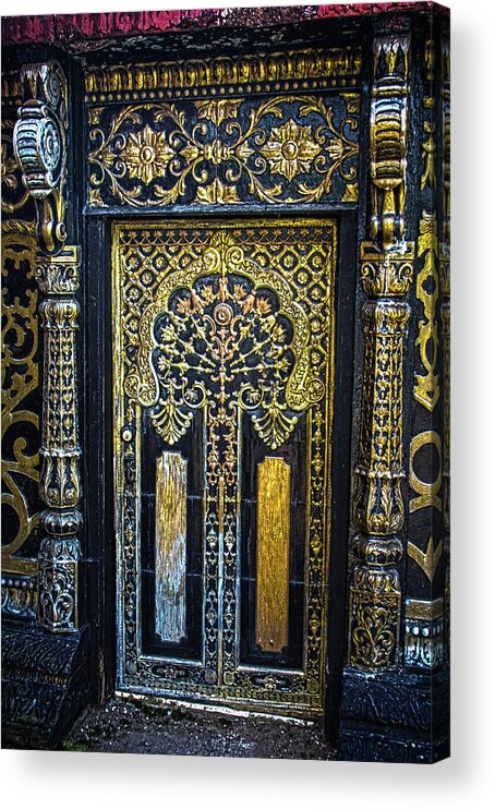 Daniel Houghton Acrylic Print featuring the photograph The Door by Daniel Houghton