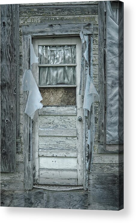 Abandoned Acrylic Print featuring the photograph The Door to... by Lynn Wohlers