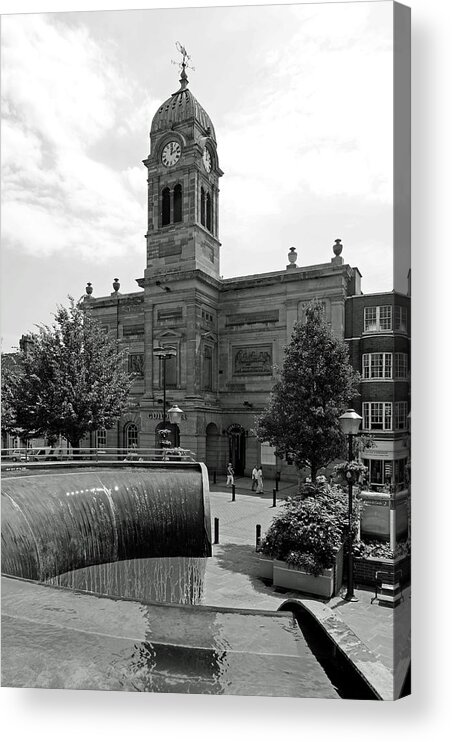 Europe Acrylic Print featuring the photograph The Guildhall at Derby by Rod Johnson
