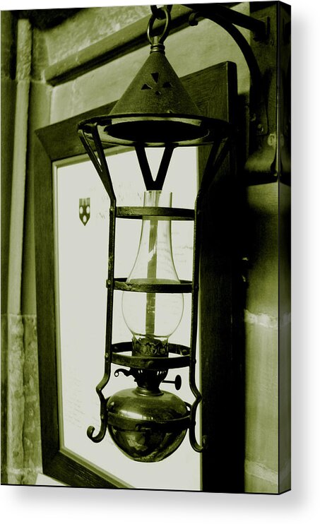 Jez C Self Acrylic Print featuring the photograph The lamp by Jez C Self