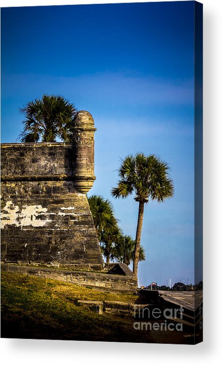 Fort Acrylic Print featuring the photograph The Lookout by Marvin Spates