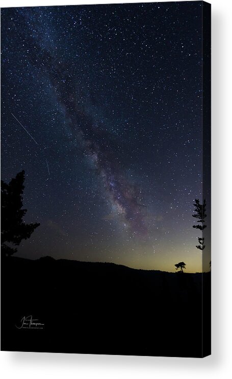 Alta Acrylic Print featuring the photograph The Milky Way 1 by Jim Thompson