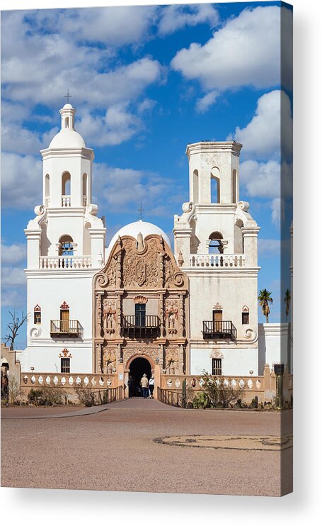 Architecture Acrylic Print featuring the photograph The Mission by Ed Gleichman