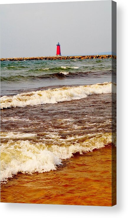 Lake Michigan Acrylic Print featuring the photograph The North Shore by Daniel Thompson