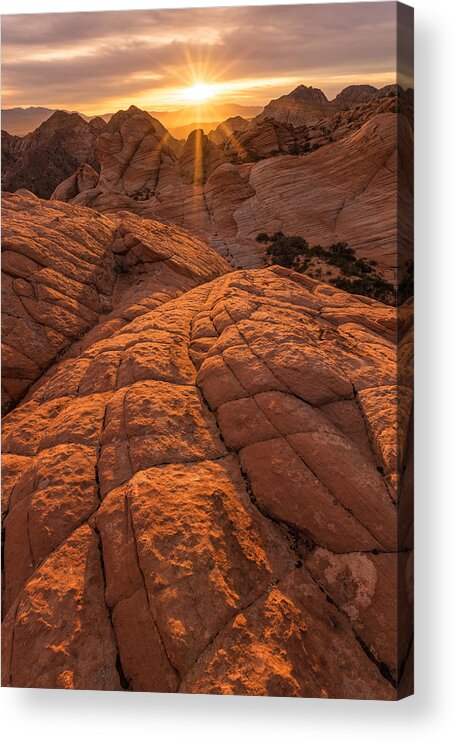 Utah Acrylic Print featuring the photograph The Pull of the Unkown by Dustin LeFevre