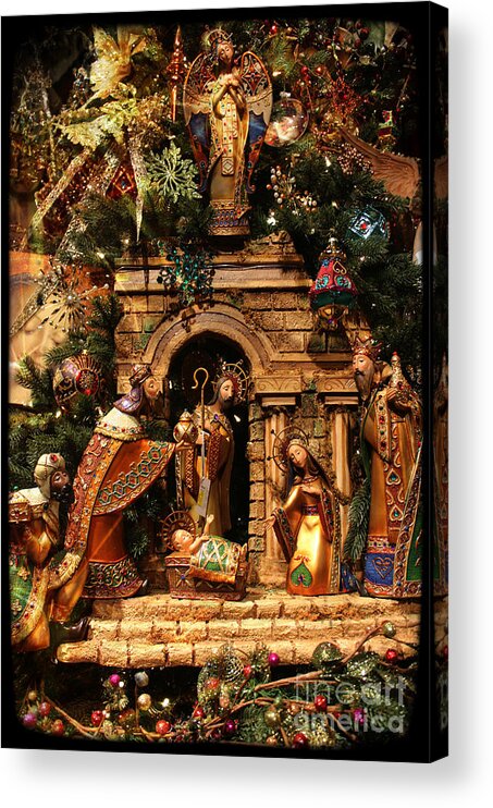 Sale Acrylic Print featuring the photograph The Real Christmas Morning by Jenny Revitz Soper
