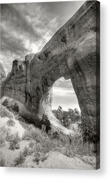 Landscape Acrylic Print featuring the photograph The Window by Ryan Heffron