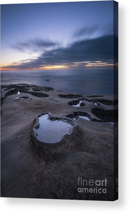 La Jolla Acrylic Print featuring the photograph Tide Pool by Michael Ver Sprill