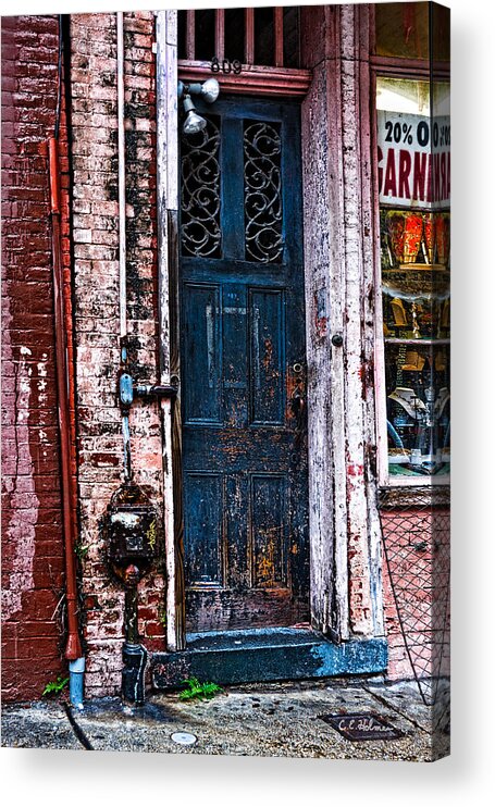 Door Acrylic Print featuring the photograph Time Tested by Christopher Holmes