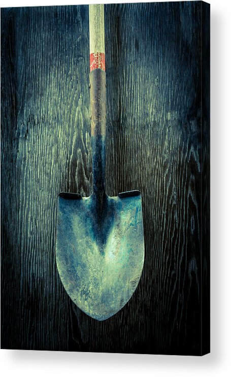 Industrial Acrylic Print featuring the photograph Tools On Wood 15 by Yo Pedro