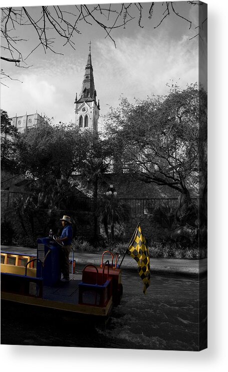 Cityscape Acrylic Print featuring the photograph Tourismo de San Antonio II by Dylan Punke