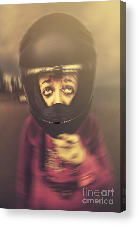 Travel Acrylic Print featuring the photograph Travel sickness by Jorgo Photography