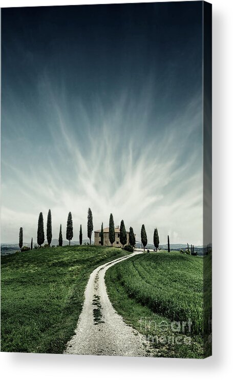 Kremsdorf Acrylic Print featuring the photograph Tuscan Dream by Evelina Kremsdorf
