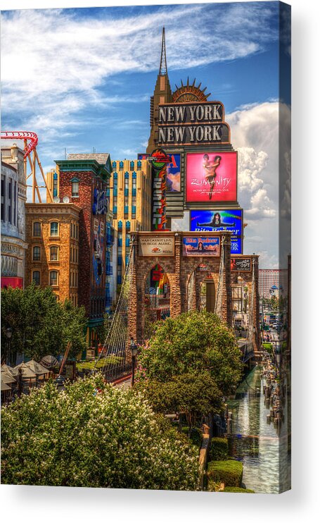 Vegas Baby Acrylic Print featuring the photograph Vegas Baby by James Marvin Phelps