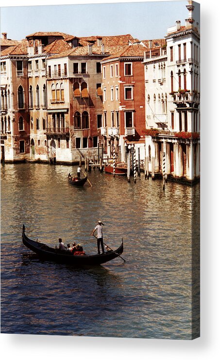Landmarks Acrylic Print featuring the photograph Venice by Helga Novelli