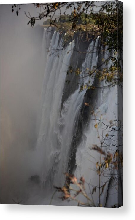 Nature Acrylic Print featuring the photograph Victoria Falls by Robert Grac