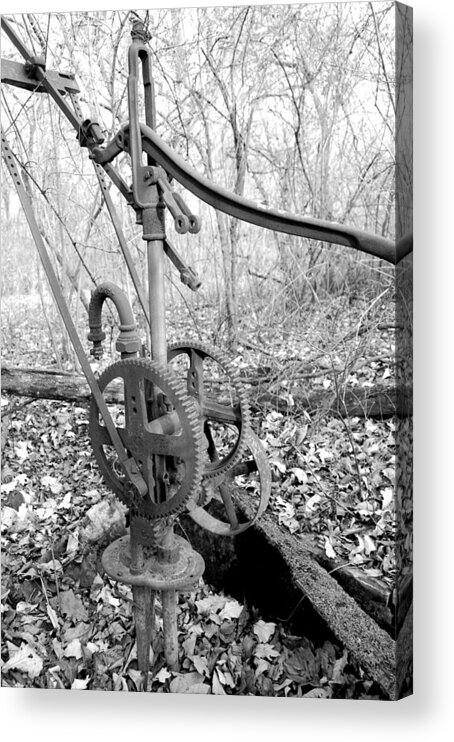 Well Acrylic Print featuring the photograph Well Head Pump by Jame Hayes