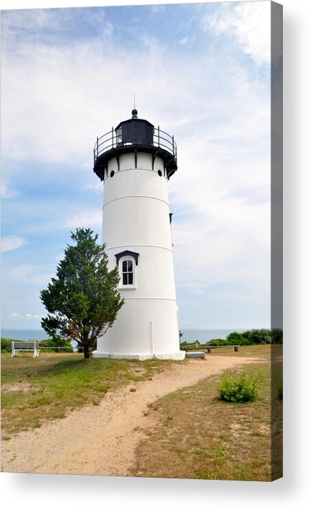 Martha's Vineyard Acrylic Print featuring the photograph West Chop Lighthouse by Sue Morris