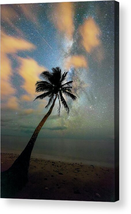  Acrylic Print featuring the photograph What Happens at Night by Micah Roemmling