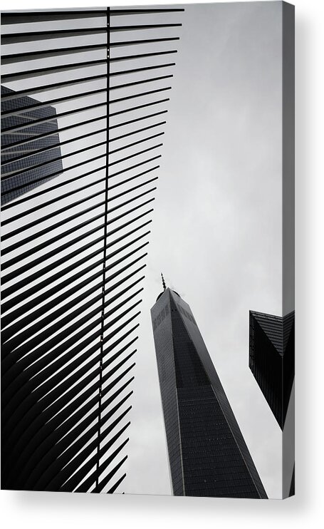 New York Acrylic Print featuring the photograph When we strived by J C