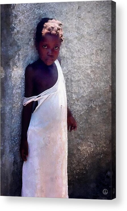 Human Acrylic Print featuring the digital art Where is compassion by Gun Legler