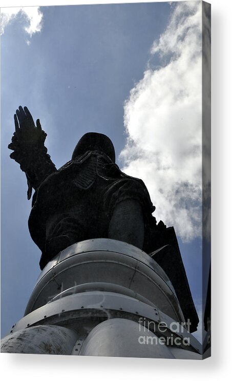 William Penn Acrylic Print featuring the photograph William Penn by Andrew Dinh