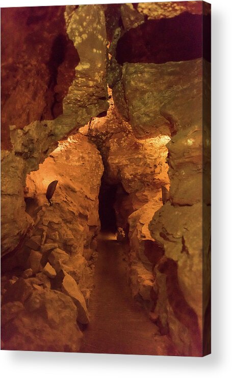 Boxwork Acrylic Print featuring the photograph Wind Cave National Park by Brenda Jacobs