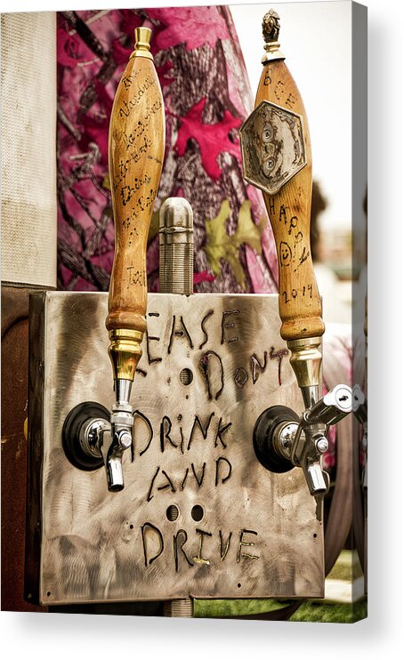  Acrylic Print featuring the photograph Wisdom of the Tap by Kathleen Messmer