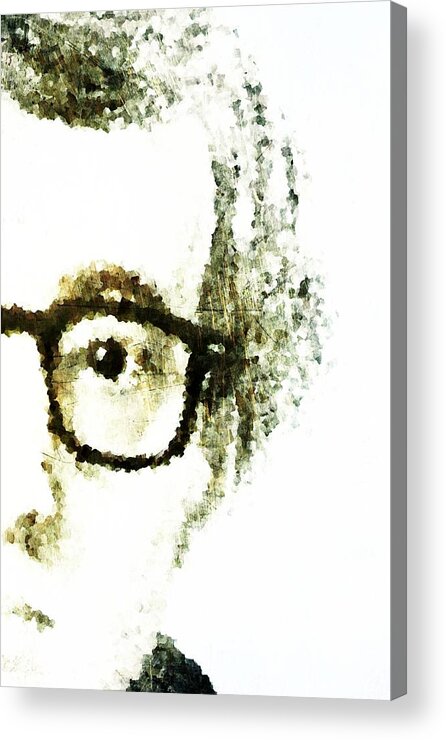 Woody Acrylic Print featuring the digital art Woody by Andrea Barbieri