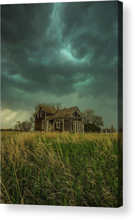 Severe Weather Acrylic Print featuring the photograph Yale rotation by Aaron J Groen