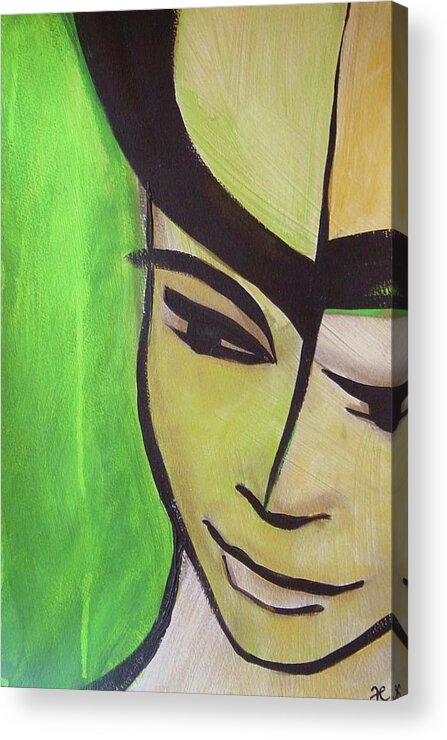 Art Acrylic Print featuring the painting Zikr 7 by Anna Elkins