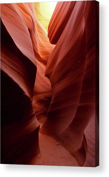 Antelope Canyon Acrylic Print featuring the photograph Antelope Canyon #1 by Steve Duchesne