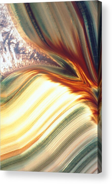Mineral Acrylic Print featuring the photograph Mineral #1 by John Foxx