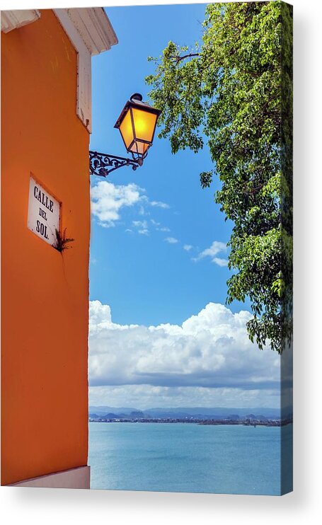 Estock Acrylic Print featuring the digital art Old San Juan, Puerto Rico #1 by Lumiere