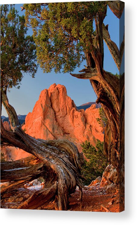Tranquility Acrylic Print featuring the photograph Garden Of The Gods, Colorado Springs, Co #2 by Russell Burden
