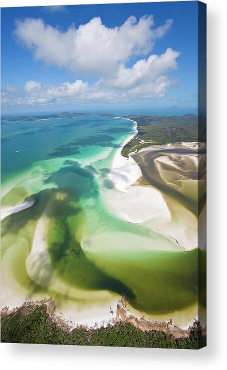 Tranquility Acrylic Print featuring the photograph Hill Inlet Whitsunday Islands #2 by Peter Adams