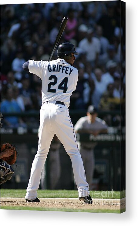 People Acrylic Print featuring the photograph New York Yankees V Seattle Mariners #2 by Rob Leiter