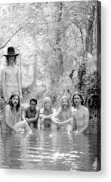 Music Acrylic Print featuring the photograph Photo Of Allman Brothers #2 by Michael Ochs Archives