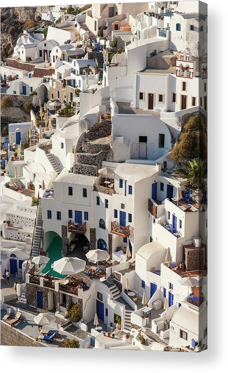 Tranquility Acrylic Print featuring the photograph Santorini, Greece #2 by Neil Emmerson