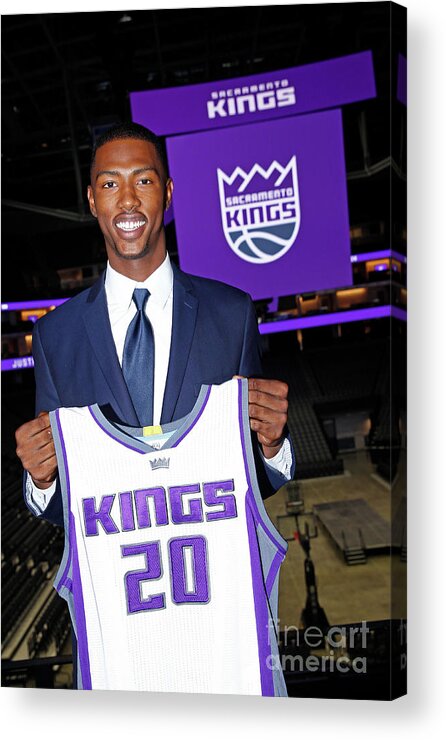 Harry Giles Acrylic Print featuring the photograph 2017 Sacramento Kings Draft Picks by Rocky Widner