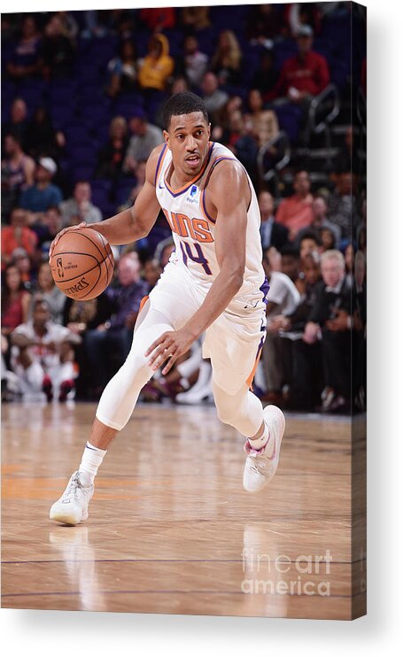 Nba Pro Basketball Acrylic Print featuring the photograph Sacramento Kings V Phoenix Suns by Michael Gonzales