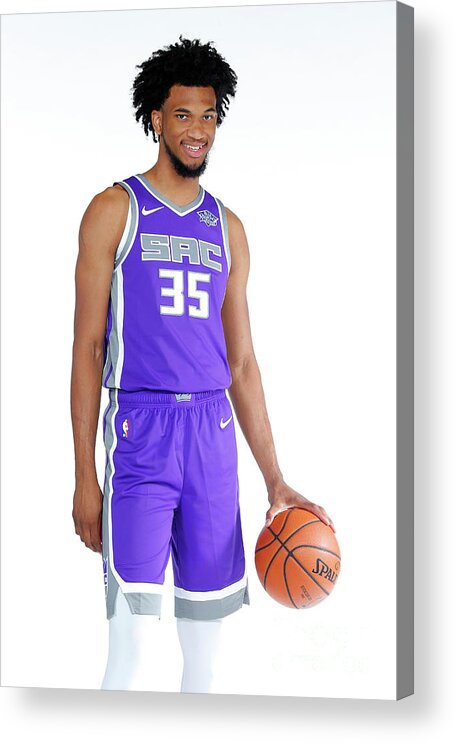 Media Day Acrylic Print featuring the photograph 2018-19 Sacramento Kings Media Day by Rocky Widner